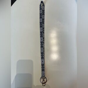 NWOT Blue and White Print Vera  Bradley Lanyard